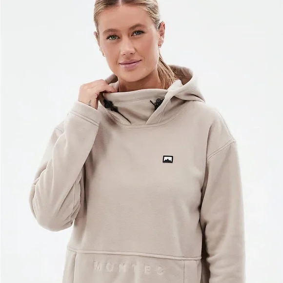 Montec Women's Tan Hoodie - Picture 1 of 9